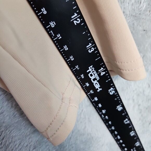 Creative Design works Top Women's Large beige stretch Nylon blend USA - Picture 6 of 9